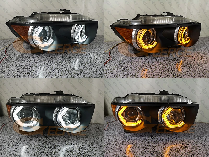 For BMW 7 Series E65 E66 E67 Concept M4 Iconic Style LED Angel