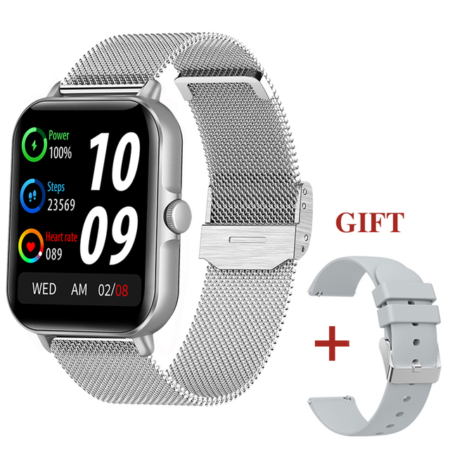 2022 New Men's Smart Watch Bluetooth Dial Answer Call Fitness Tracker Heart Rate Monitor Waterproof Smartwatch Women M