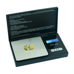 Precision Jewelry Digital Pocket Scale - High - Accuracy, Portable and Compact Design (500g - 0.01g)