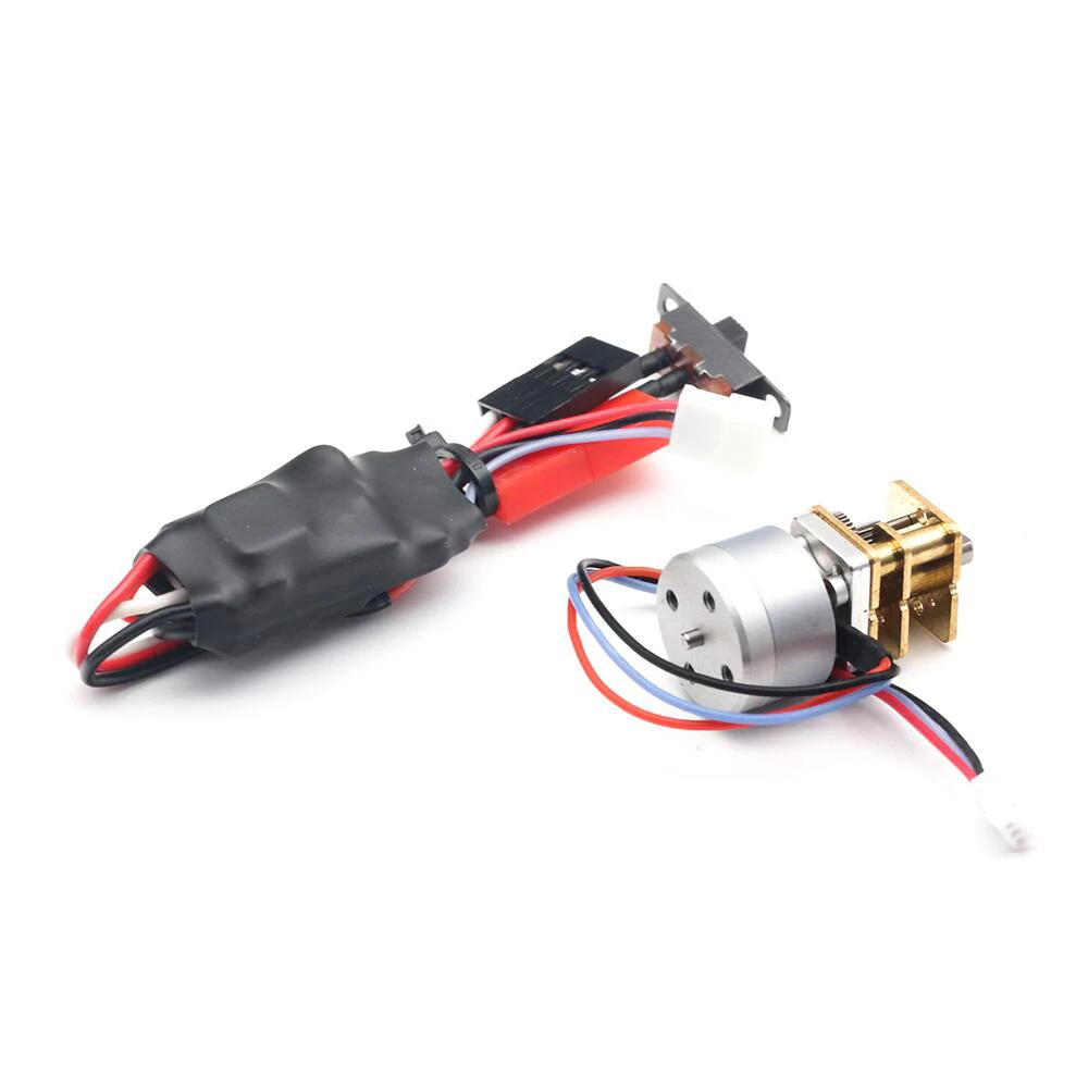 Moteur Brushless étanche Avec ESC 35A Et BEC 5V/2A – Pour Voiture RC Crawler 1/16 Ou 1/14 – Bleu