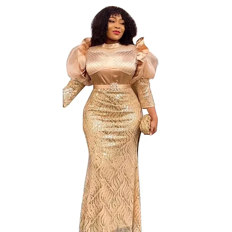 

African Women's 2024 New Christmas Party Dress Explosion Dress