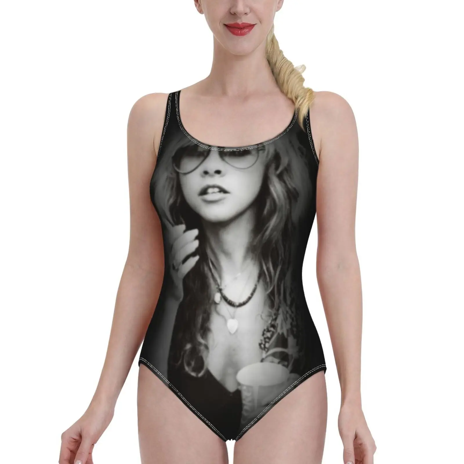 Stevie Nicks Stevie Nicks Fumo Vintage Stampa Sexy Costumi Da Bagno Donna Costume Intero Monokini Femminile Costume Da Bagno Costumi Da Bagno Mac