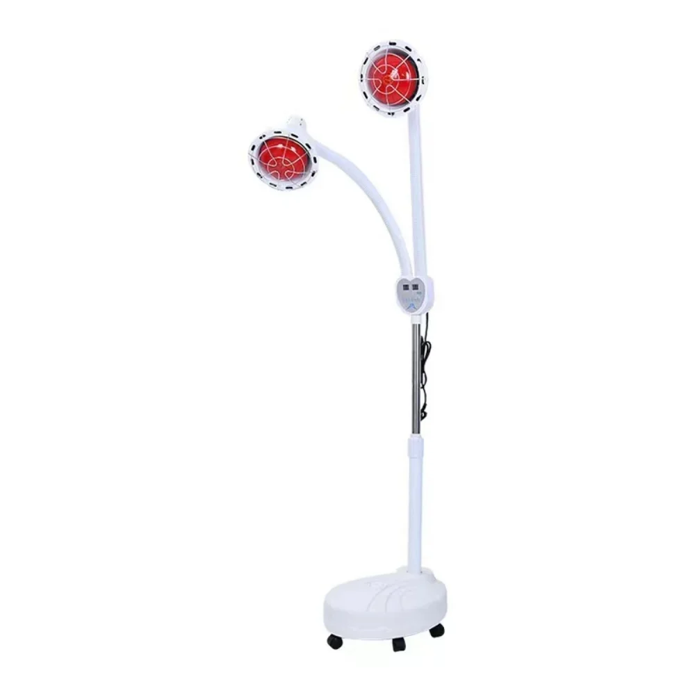 Infrared Light,275W Infrared Heat Lamp,2 Head Near Red Light Therapy For Skin Care,Beauty Salon,Body Muscle Joint Pain