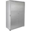 Seville Classics UltraHD Solid Steel Lockable Metal Storage Cabinet Locker Organizer, w/Adjustable Shelves 48" W x 24" D x 72" H 1