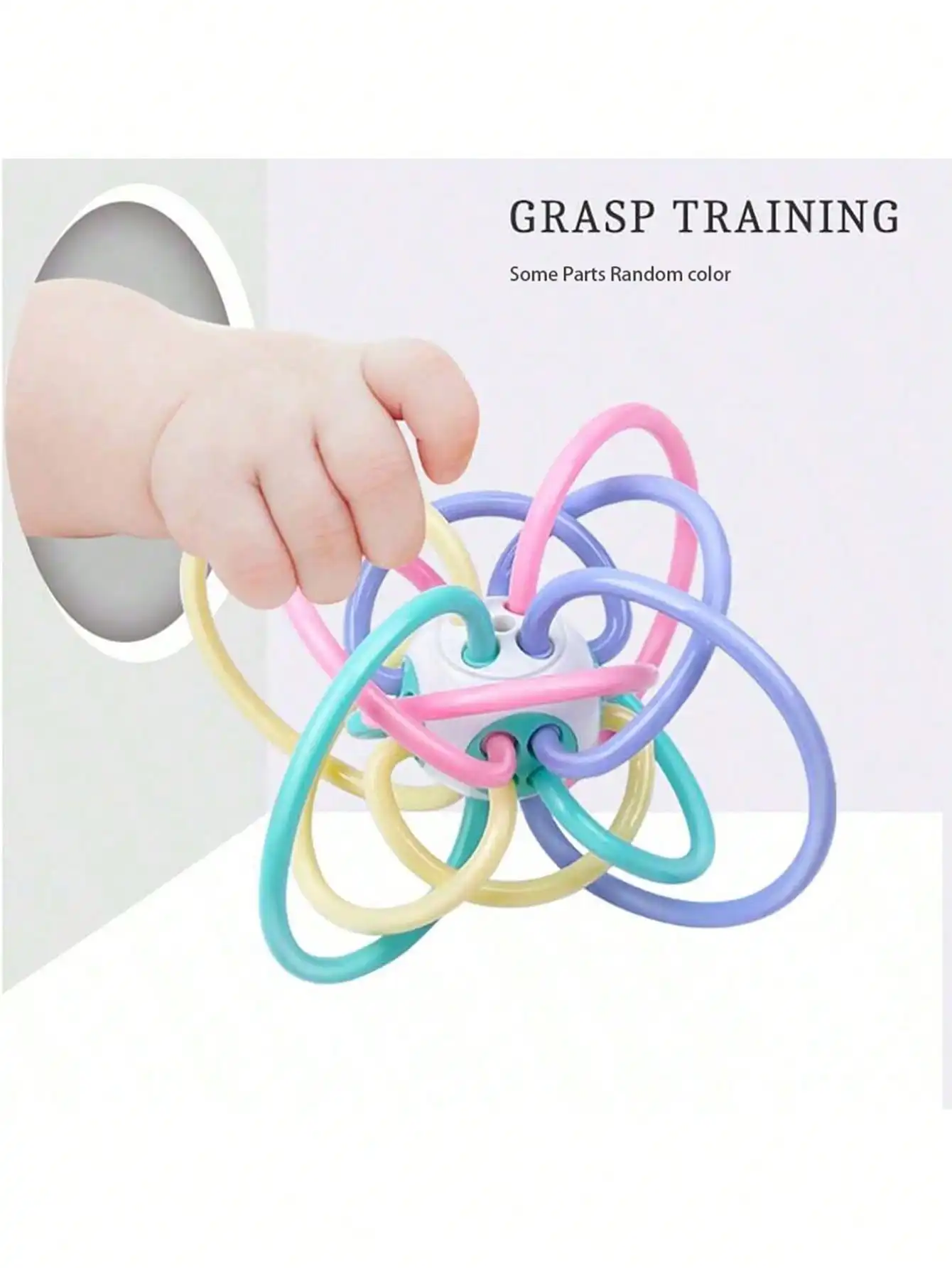 Sensory Teether Silicone Manhattan Ball baby toys Newborn Baby Toys Children's Kids Gift Development Games 0 -12 Months