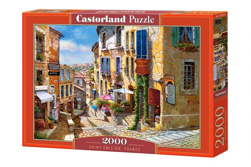 Пазл Castorland 2000 деталей: Сен-Эмильон Франция | Игрушки и хобби