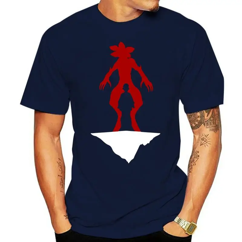 thumbnail image 1 of Camiseta con silueta de Stranger Eleven y Demogorgon Things: camiseta para hombre, mujer y niño, nueva y genial, 1 of 5