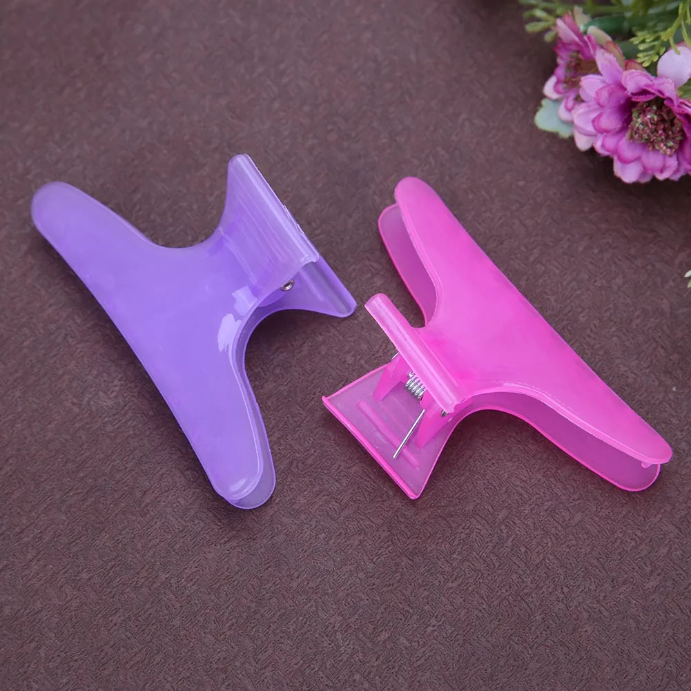 Description Picture 3 of item12pcs/Set Decorative Hair Clips Solid Color for Women Hair Styling Tools Plastic DIY High Pressure Spring Headwear Accessories