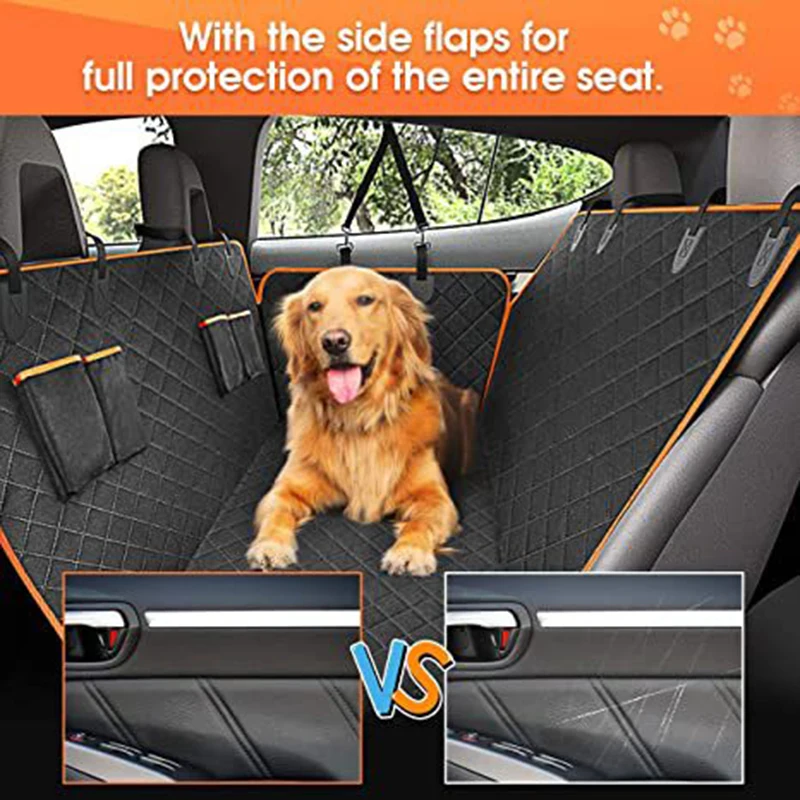 

Dog Car Seat Cover Waterproof Pet Travel Dog Carrier Hammock Car Rear Back Seat Protector Washiable Mat Safety Carrier For Dogs