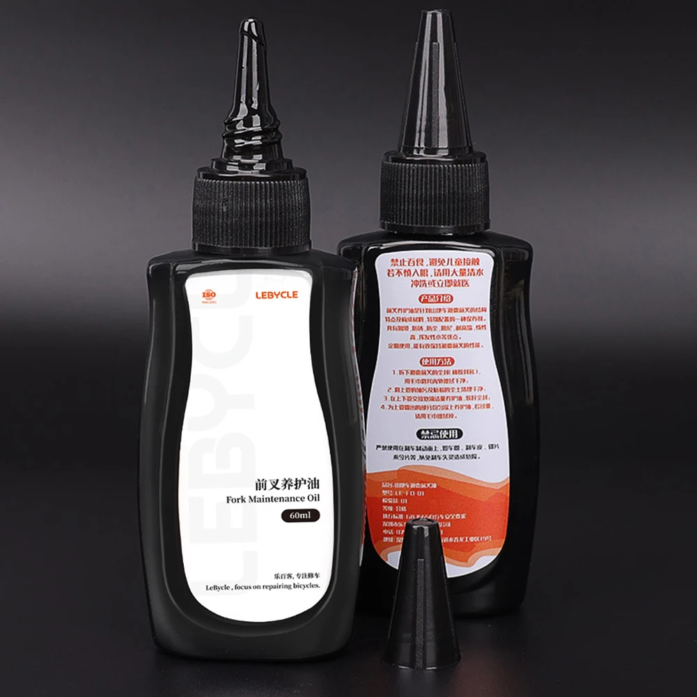 60ml Mountain Bike Front Fork Shock Absorber Oil Long-Lasting Lubricating Oil Corrosion Resistance Bicycle Suspension