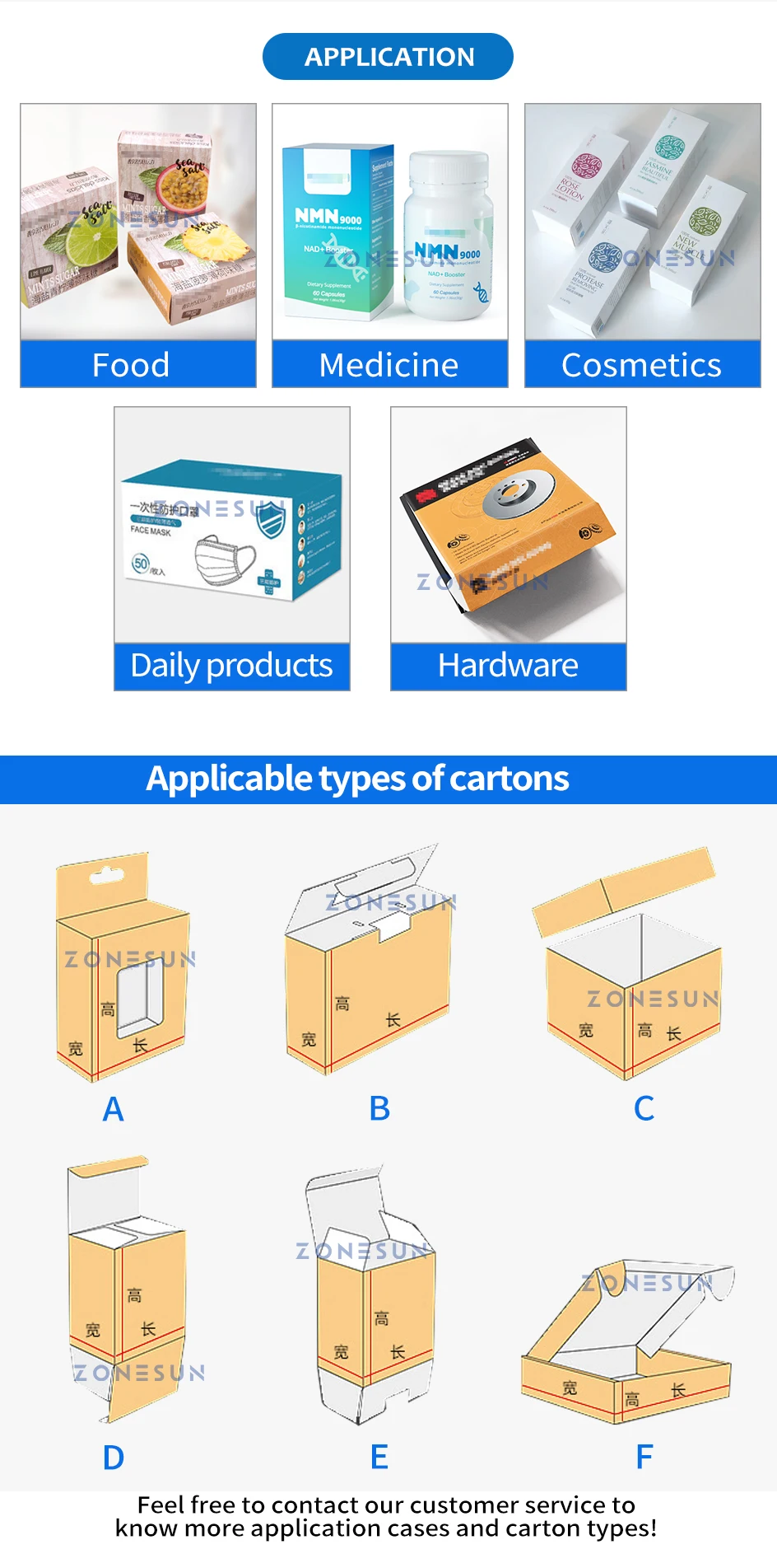 ZS-ZHJ301 Automatic Horizontal Cartoning Machine Carton Box Packing Packaging Machine