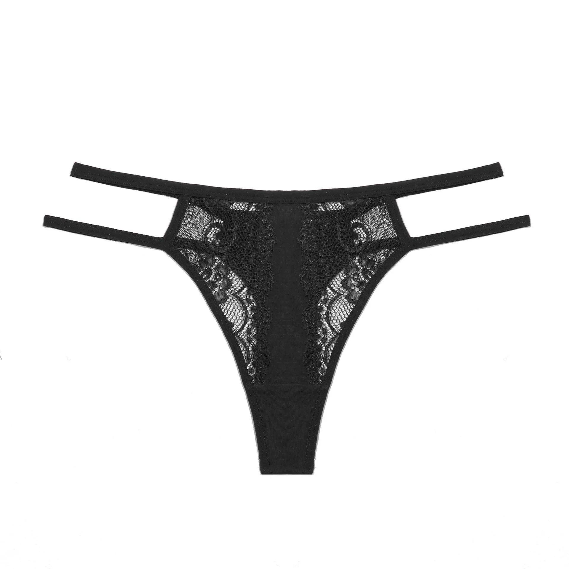 Wholesale black lace thongs In Sexy And Comfortable Styles