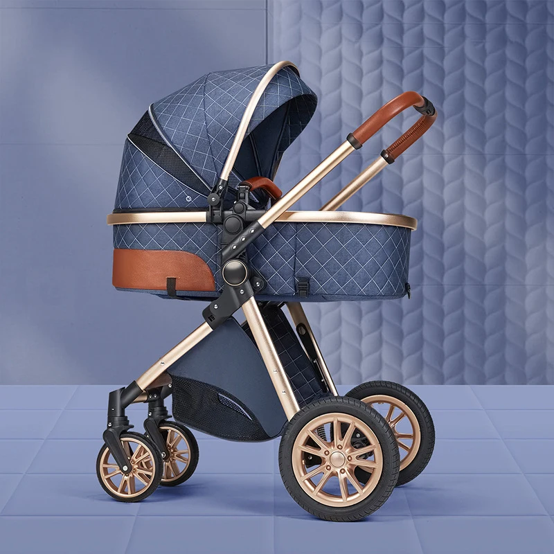 New 2 in 1 Baby Stroller High Landscape Carriage Light Newborn Pram Shock Proof Two Way Kid Car Baby Comfort Cart 2024 New 2 in 1 Baby Stroller High Landscape Carriage Light Newborn Pram Shock Proof Two Way Kid Car Baby Comfort Cart 2024