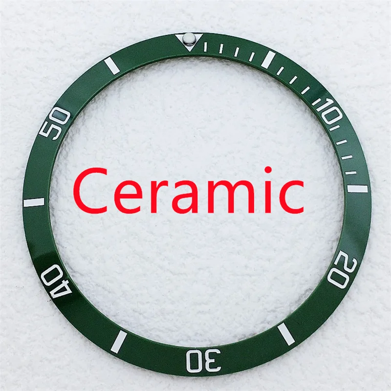 Premium BLIGER Ceramic/Aluminium Watch Bezel Insert - 37.2mm x 31.4mm Watch Accessory
