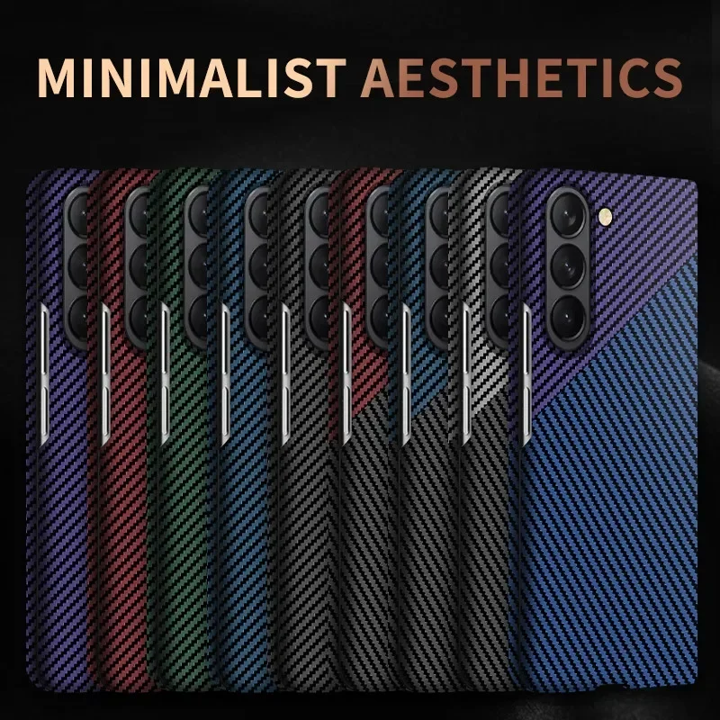 Premium Slim Carbon Fiber Phone Case - Drop-proof Shockproof Luxury Protector Cover