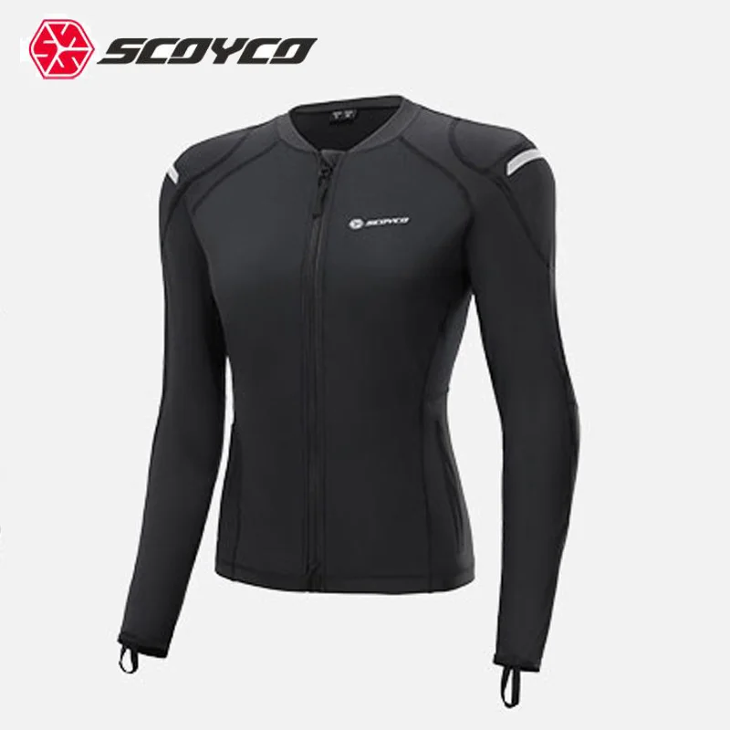 Men's SCOYCO Motorcycle Armor Clothing Summer Breathable Knight Riding Motorcycle Racing Suit Soft Armors Clothes Anti Wrestling