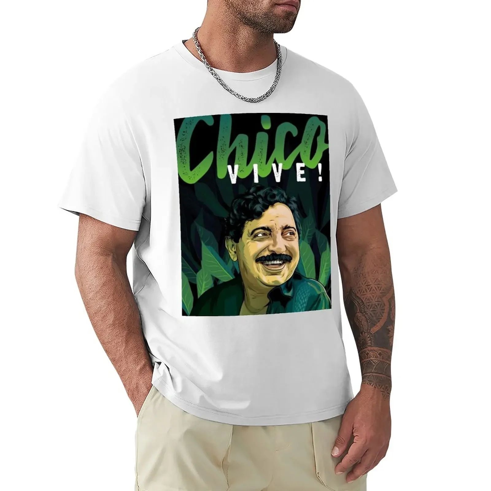 

Chico Mendes T-Shirt cute clothes quick drying anime plain black t shirts men