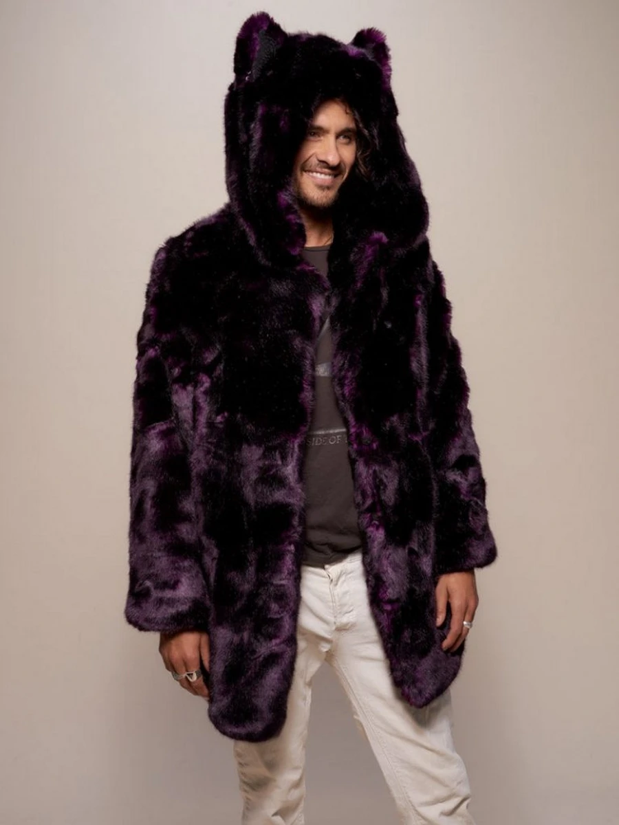 New Faux Fur Coat For Lovers Autumn And Winter Warm Casual Comfort Ears Hooded Faux Mink Fur Coat