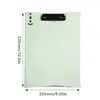 High Quality Dual-use Verhical Plale Clamp Verhical Multifunction A4 File Folder Test Paper Storage Organizer School Office 6