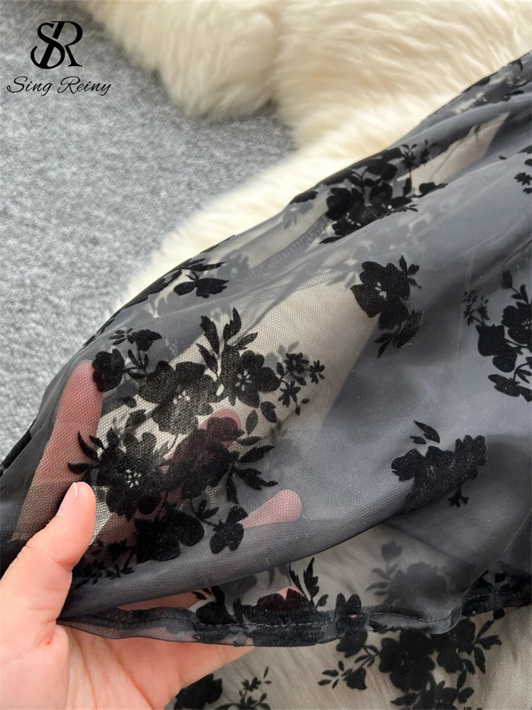 فستان نسائي أنيق للحفلات المسائية من SINGREINY بدو...