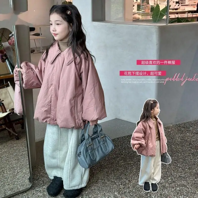 2025년 신상 유행 겨울 두꺼운 솜 패딩 코트 자켓 (큰 아이, 용) 따뜻한 겉옷 아동 겨울옷 ?
