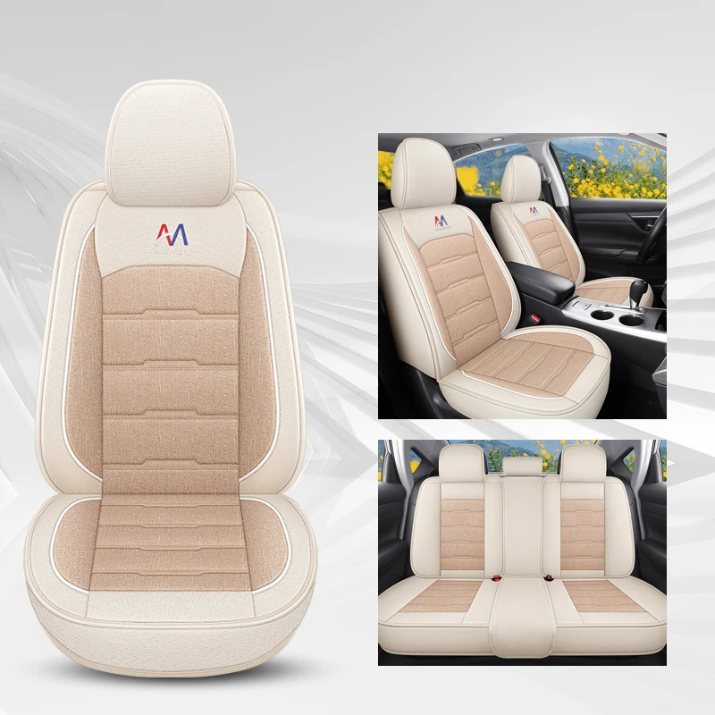 

Car Seat Covers Full Set Universal For Ssangyong Actyon Sport Korando Kyron Rodius Rexton Chairman Tivolan Flax Auto Accessories