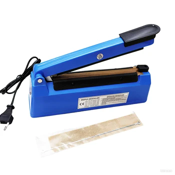 20cm Impulse Sealer Manual Pouch Sealing Machine Aluminum Plastic Bag Heat Sealer Packing Device Electric Heating Sealer 1
