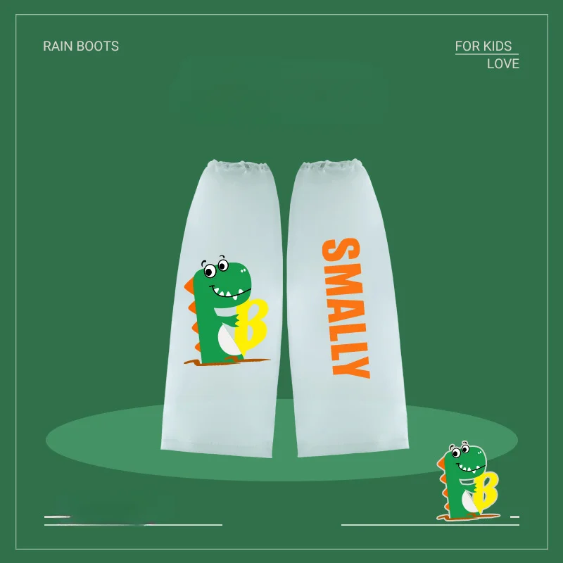 Children's Tall Rain Pants Set Kindergarten Anti-dirt Anti-fouling Boys and Girls Waterproof Baby Rain Cute