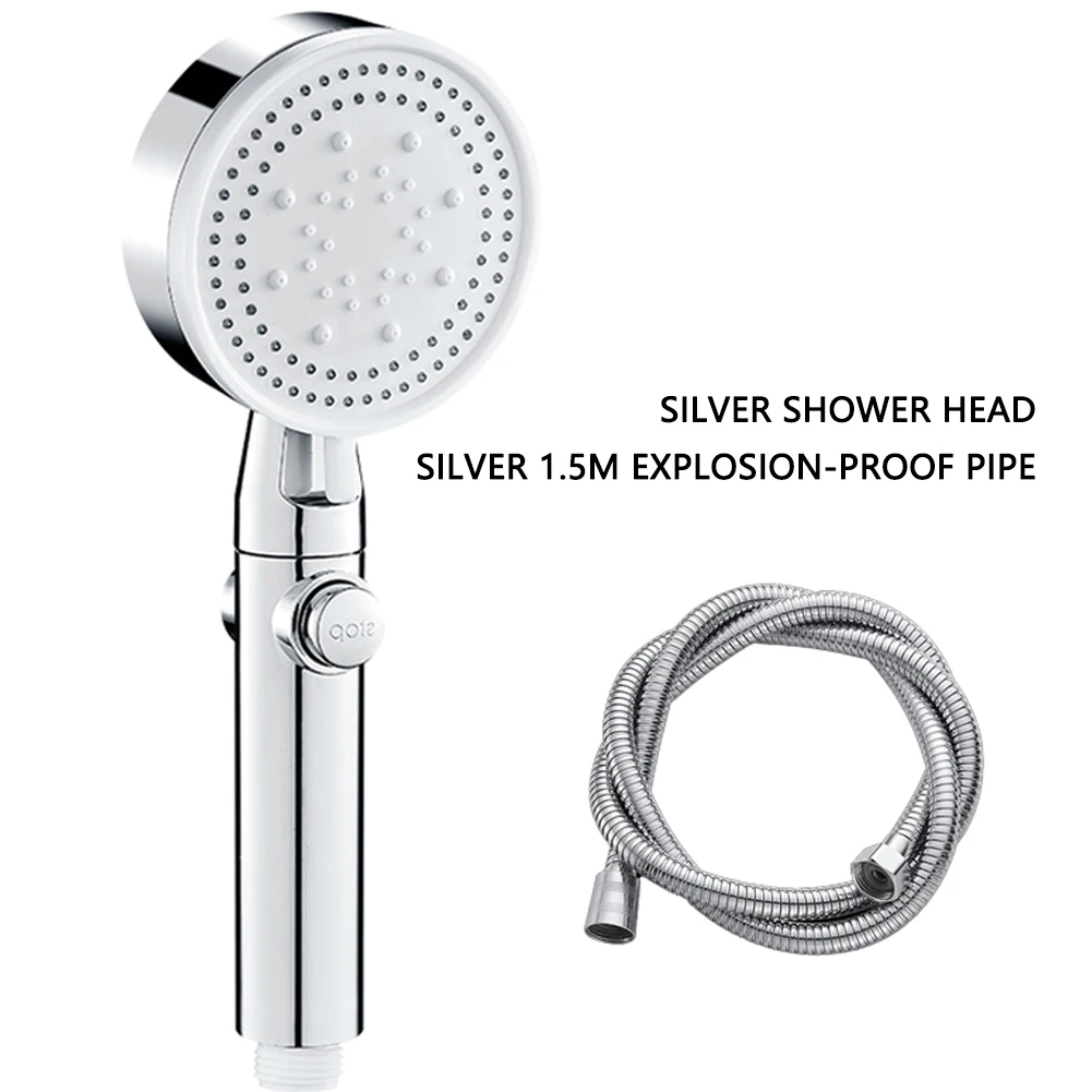 Acheter Pommeau de douche économie d'eau noir 5 Mode douche haute pression  réglable One-key Stop Water Massage Eco Shower