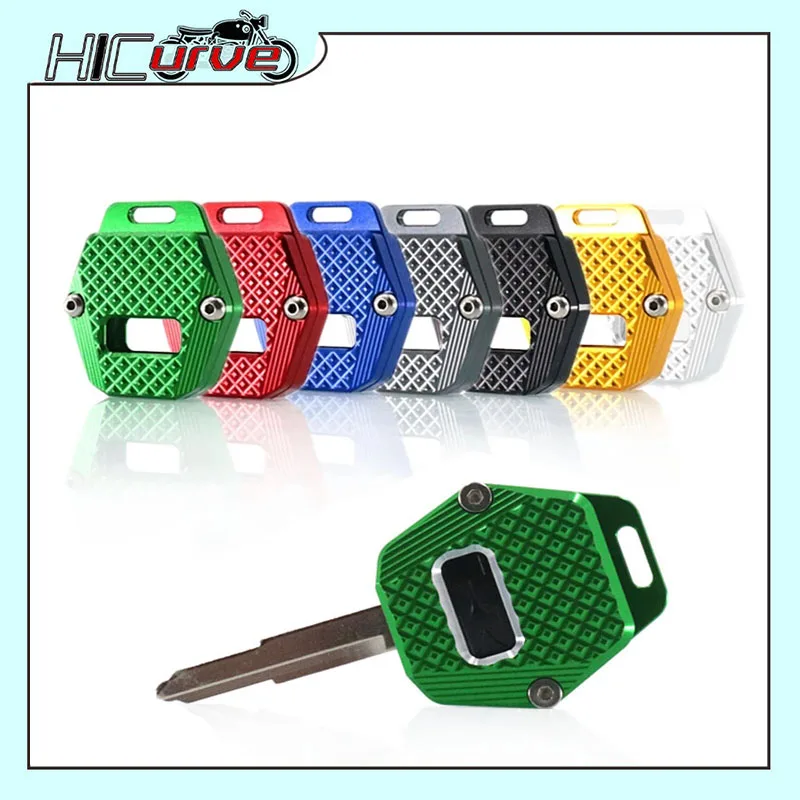 For KAWASAKI Z750 Z1000 ZX-6R ZX9R ZX10R ZX-10R ZXR250 ZXR400 ZZR400 ZZR600 Motorcycle CNC Key Cover Case Shell Keys protection for honda cbr600rr cbr 600 rr cbr 600rr cbr600 motorcycle cnc key cover case shell keys protection