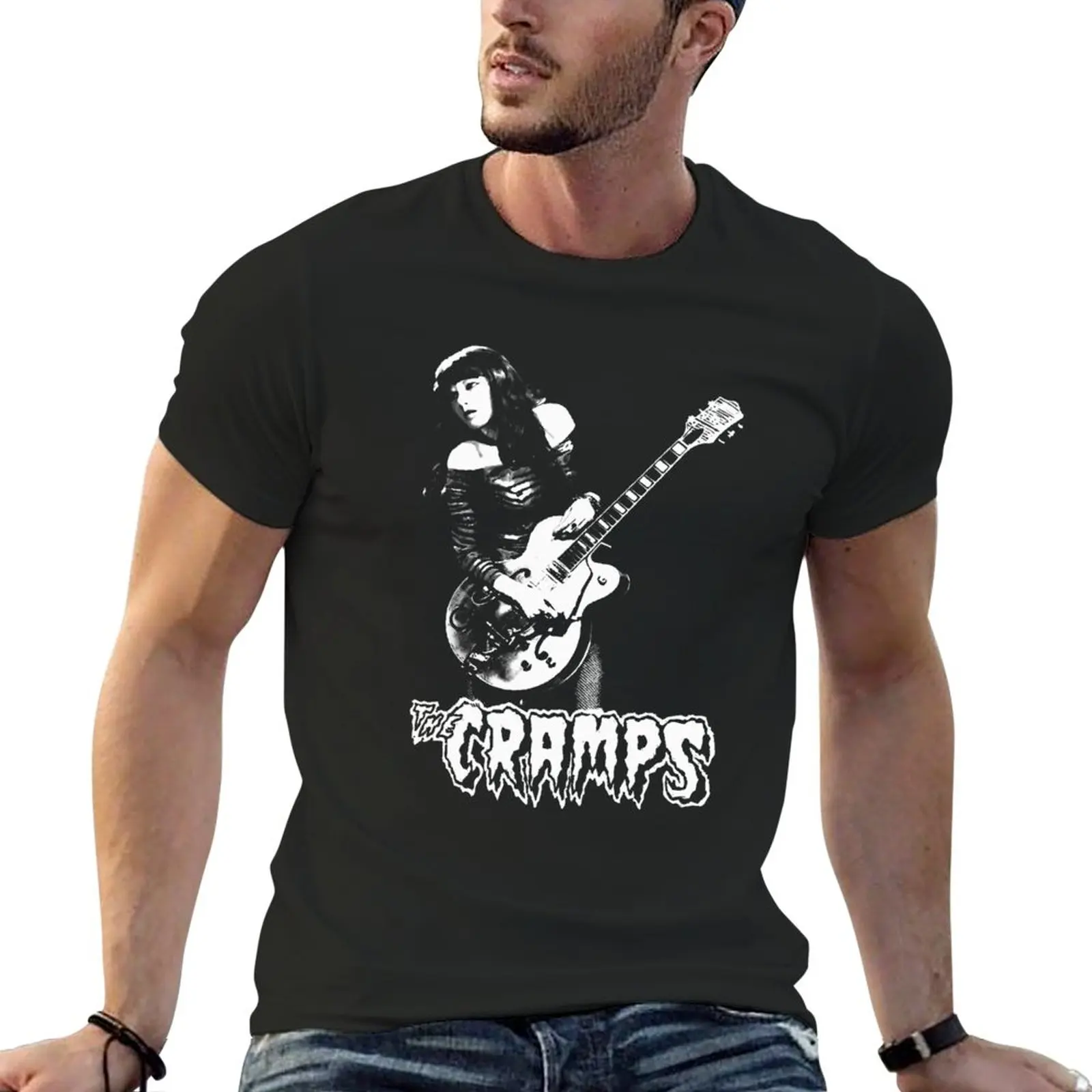 

New The Cramps T-Shirt custom t shirts graphic t shirt Tee shirt black t-shirts for men