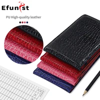 Golf Score Book New PU Leather Material Score Notebook With Pencil And Score Card Easy To Use Of Golf Supplies Drop Ship 1