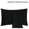 Basics Lightweight Super Soft Easy Care Microfiber Pillow case, Pack of 1, 30" L x 20" W, Pillows Not Included 1