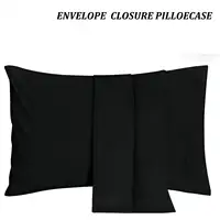 Basics Lightweight Super Soft Easy Care Microfiber Pillow case, Pack of 1, 30" L x 20" W, Pillows Not Included 1