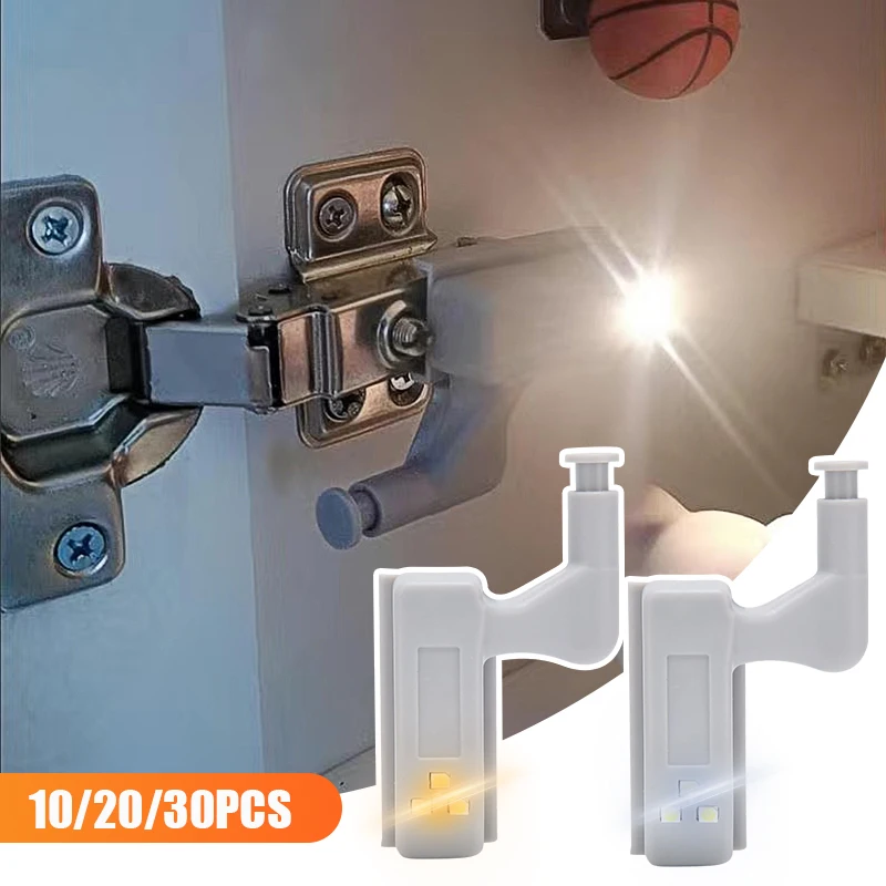 

Household LED Inner Hinge Lamp Cabinet Induction Lights Wardrobe Cupboard Sensor Light for Kitchen Bedroom Closet Night Lamp