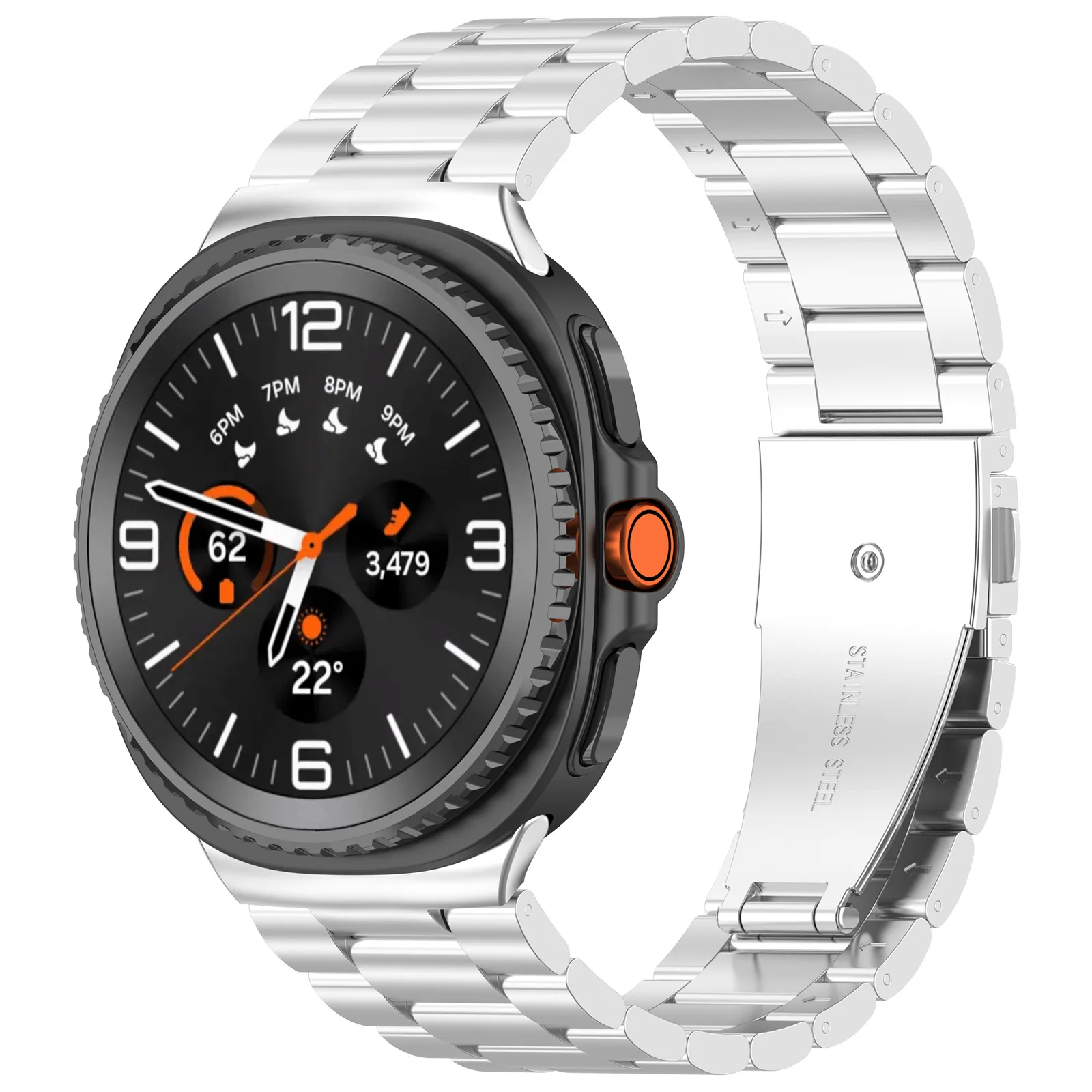 Stainless Steel Metal Watch Strap - Original Design