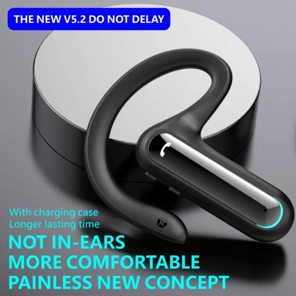 

Voice Assistant Function Wireless Sport Headphone Stereo Tws Earphones With Charging Box Headset Non-in-ear Earbuds