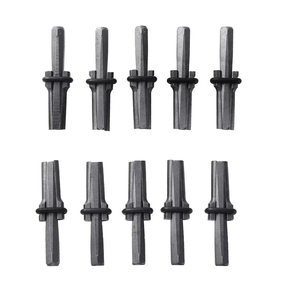 10Pcs58InchStoneSplittingToolStoneSplitterHandToolsSetMetal