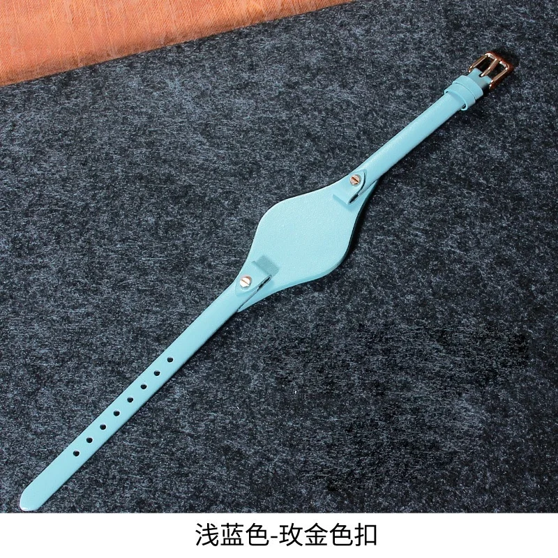 Genuine Leather Women's 8mm Watch Strap Bracelet