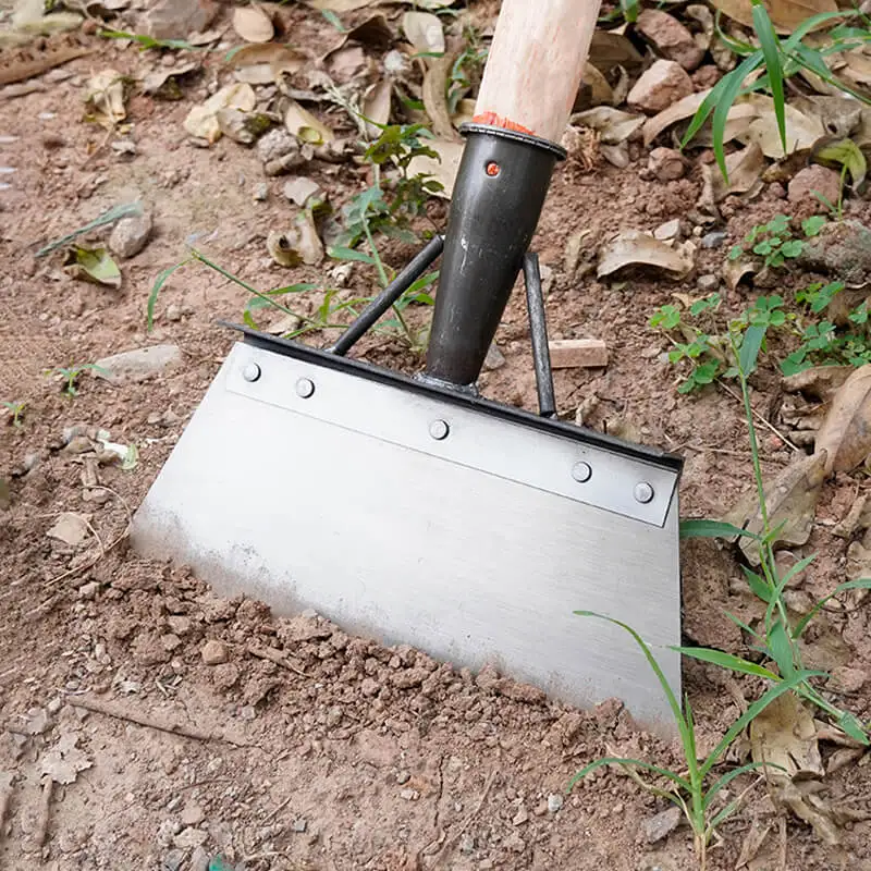 

1PC Multi-Functional Outdoor Garden Cleaning Shovel Steel flat shovel ice shovel Weeding Planting Farm Weeding Tool Dropshipping