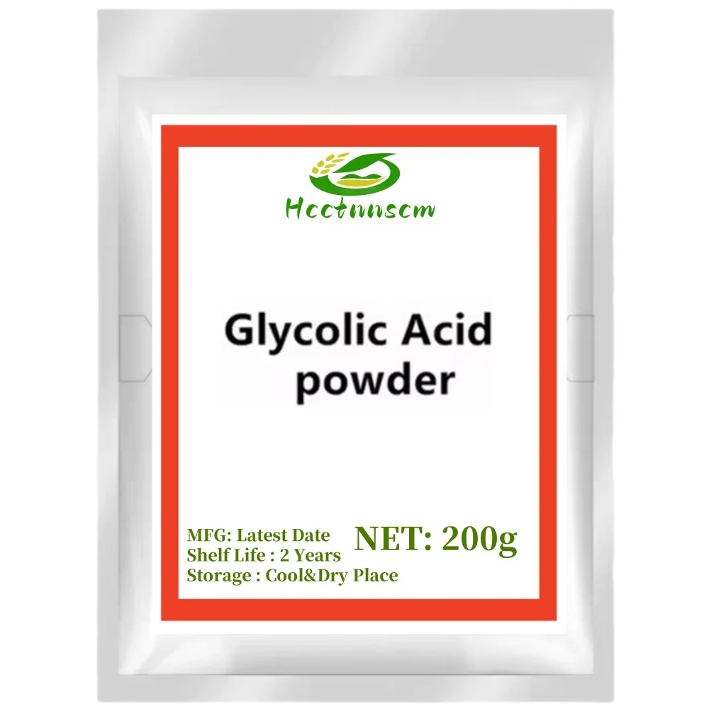 Glycolic Acid Powder Cosmetic Grade 98% Toning Solution Improve Skin Reduce Wrinkles hyaluronic acid powder kojic acid powder cream