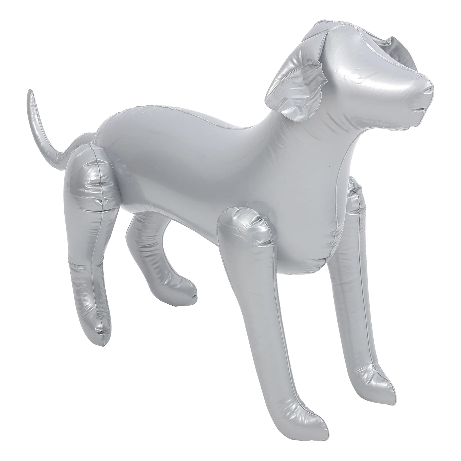 

Pet Clothing Model Outfit Inflatable Dog Mannequins for Decoration Pvc Display Stand Shop Sculpture