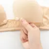 Large size thin front open button nursing bra during pregnancy gathered anti-sag underwire underwire maternity underwear 4