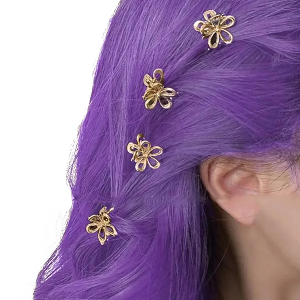 10pcs Demon Hunter KPop Rumi Hair Clip Cosplay Braids Hairpin Cartoon Disfraz Costume Accessories Halloween Carnival Props