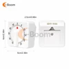 60 Minutes Kitchen Timer Count Square Cooking Up Alarm Sleep Temporizador Clock Mechanical Stopwatch Alarm Down Office Meeting 4
