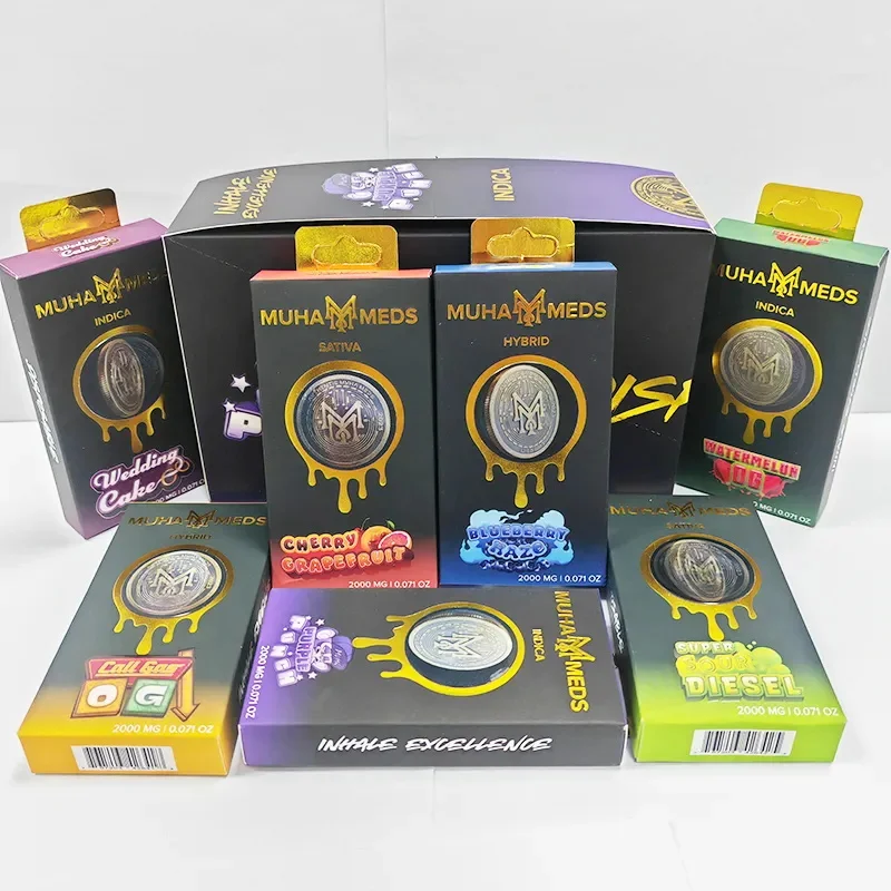 Sf4dfcd03a36c43b9a02072befd1d8469N-10pcs Muha Meds Wegwerf Pen eidel Vape Pod Nofëllbar 2ml Vape Cartridge 320mAh Batterie Keramik Coil Vaporizer mat Verpackung 10 stücke Muha Meds Einweg stift leere Vape Pod wiederauf ladbare 2ml Vape Patrone 320mAh Batterie Keramik spule Vapor izer mit Verpackung_Sf4dfcd03a36c43b9a02072befd1d8469N