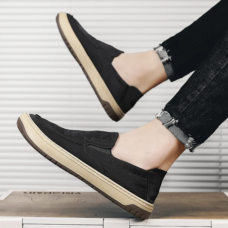 2023 Hot Sale Men Casual Sneakers Mesh Breathable  Comfort Walking Male Flats Shoes Summer loafers for size euro 39-44 BAS103