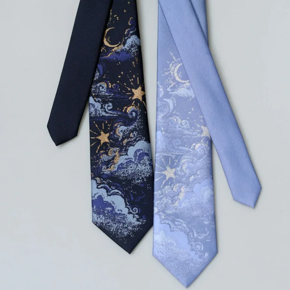 Moon Ties Anime Cosplay JK Uniform Lolita Student Men Women Harajuku Kawaii Tie Gift Clothing Prop Accessories