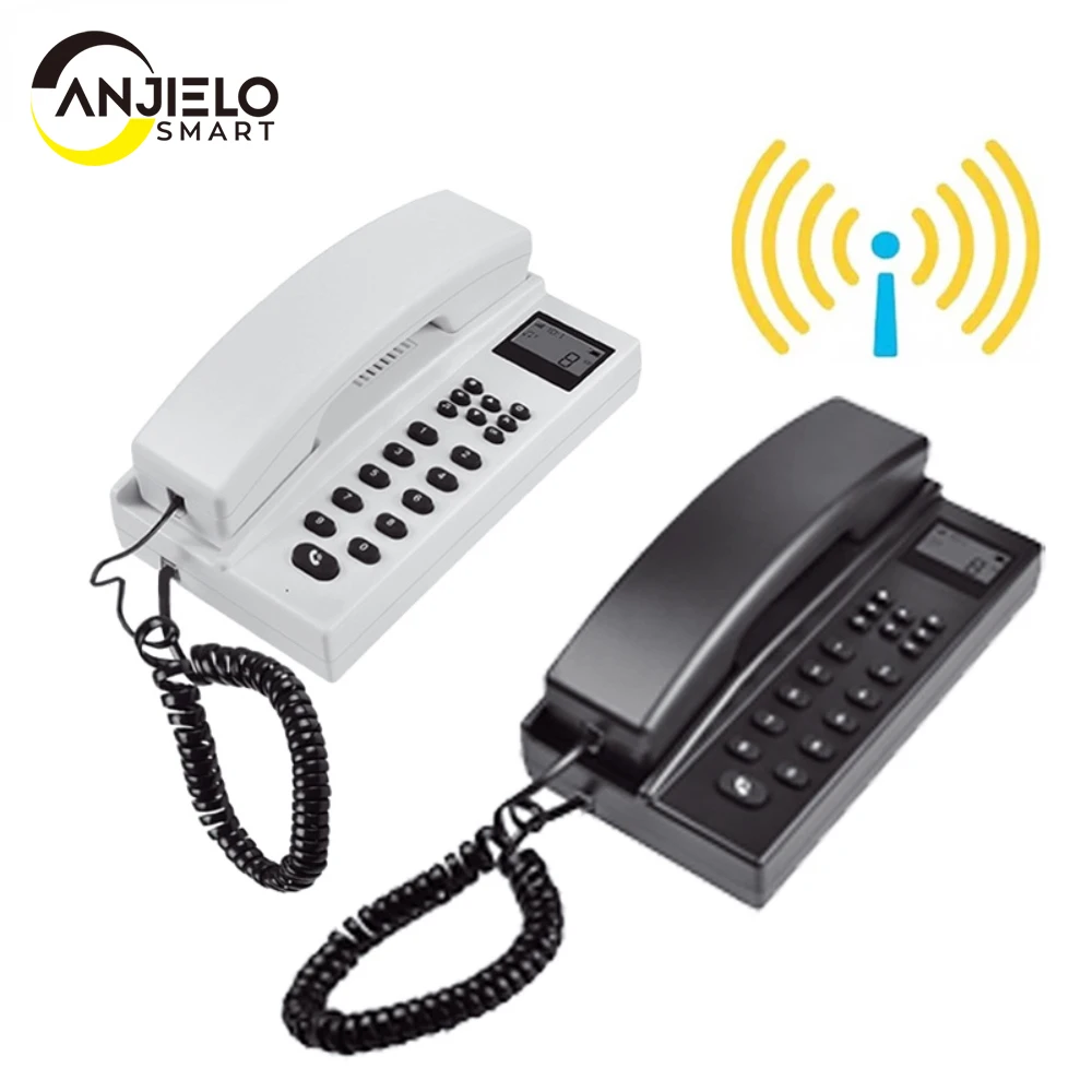 Citofono Wireless a 2.4GHz magazzino citofono vocale Wireless appartamento Villa Walkie-talkie telefono portiere Wireless per l'home Office