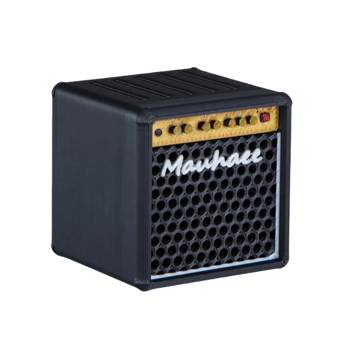 Gitar Penası Tutucu/3D Baskılı Büyük Kapasiteli Taşınabilir Amfi Şeklinde Gitar Penası Tutucu, 5 Yuvalı/Gitar Aksesuarları için